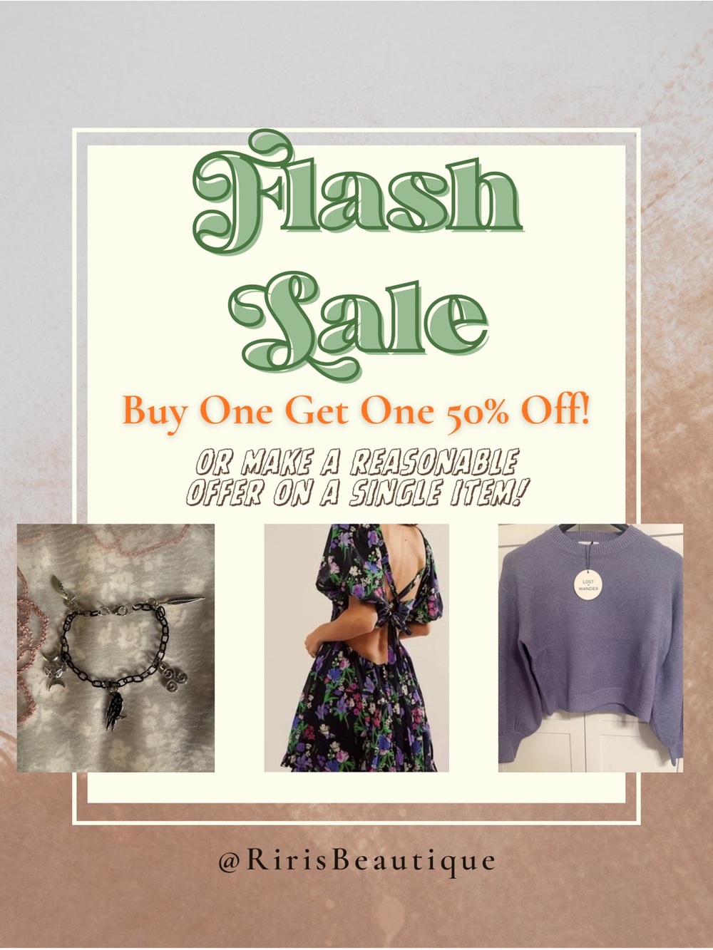 Flash Sale!!! BOGO